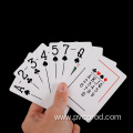 Double deck customized printing plastic playing cards